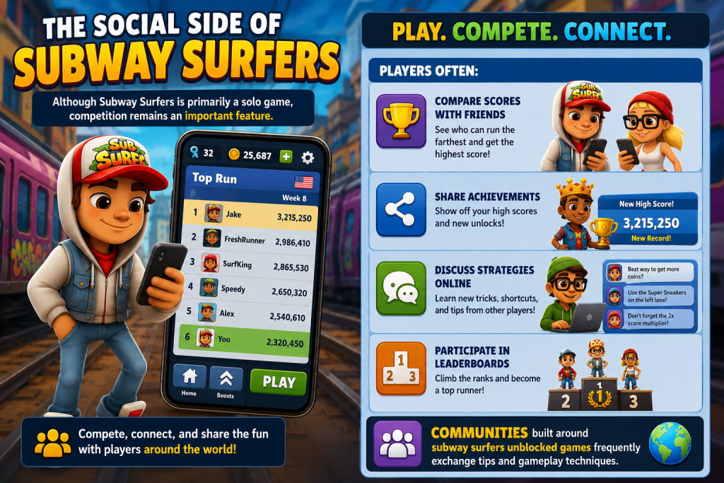 The Social Side of Subway Surfers