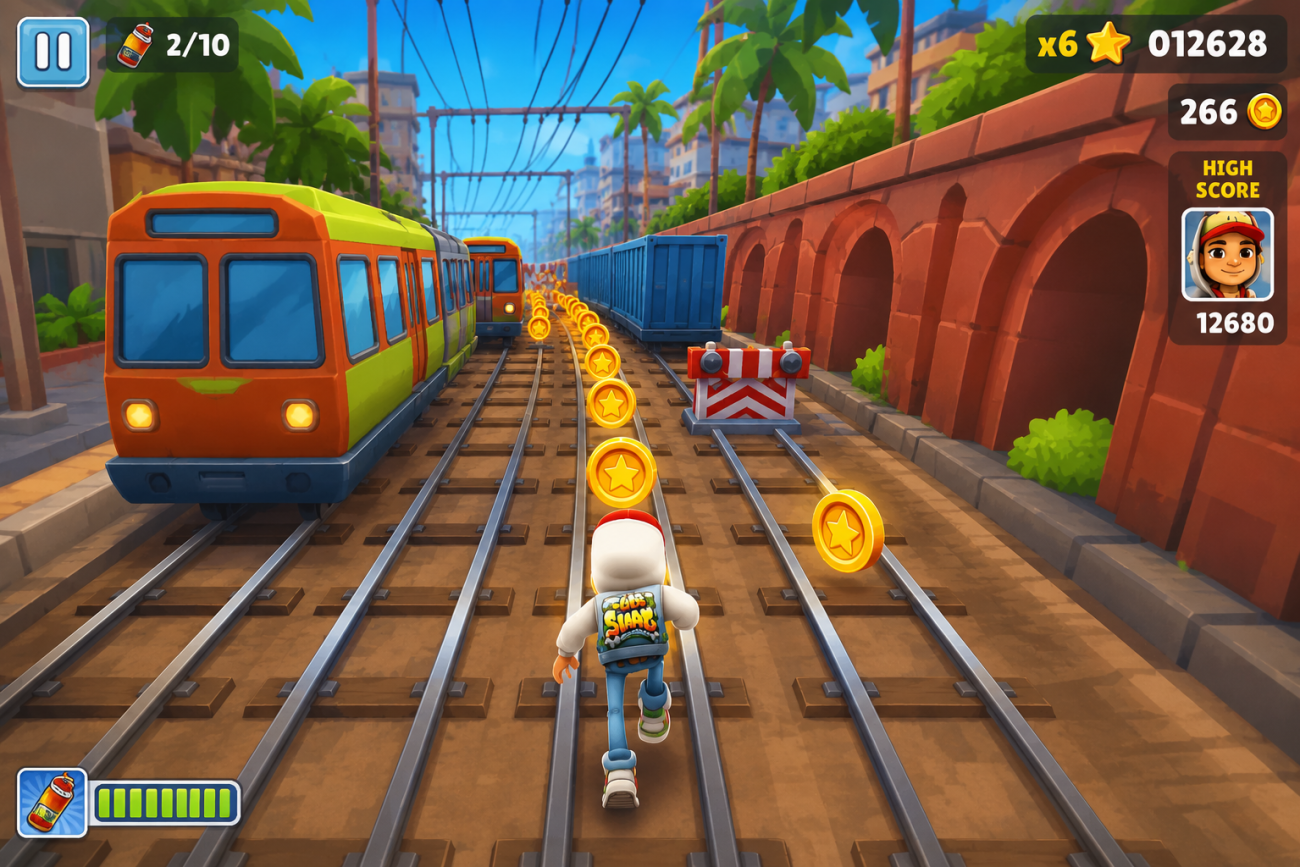 subway surfers unblocked games​