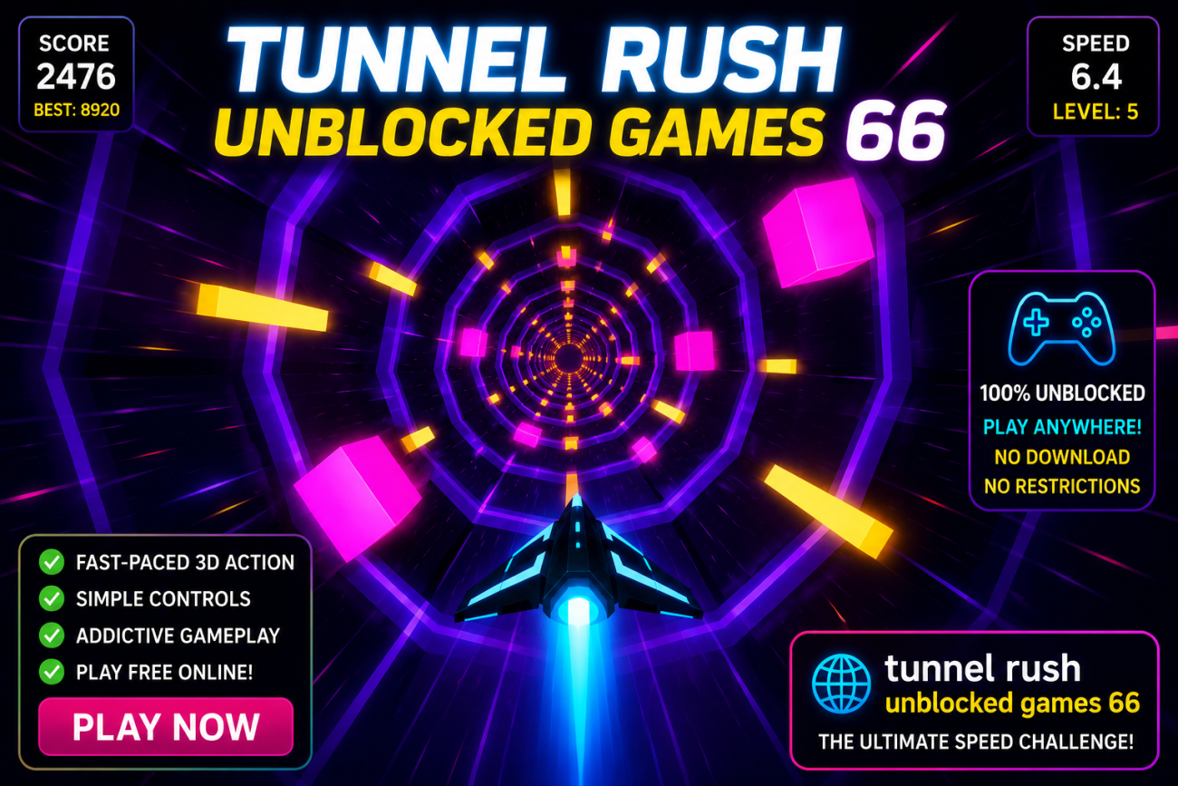 tunnel rush unblocked games 66