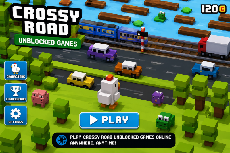 Crossy Road Unblocked Games – Play Free Anywhere Anytime