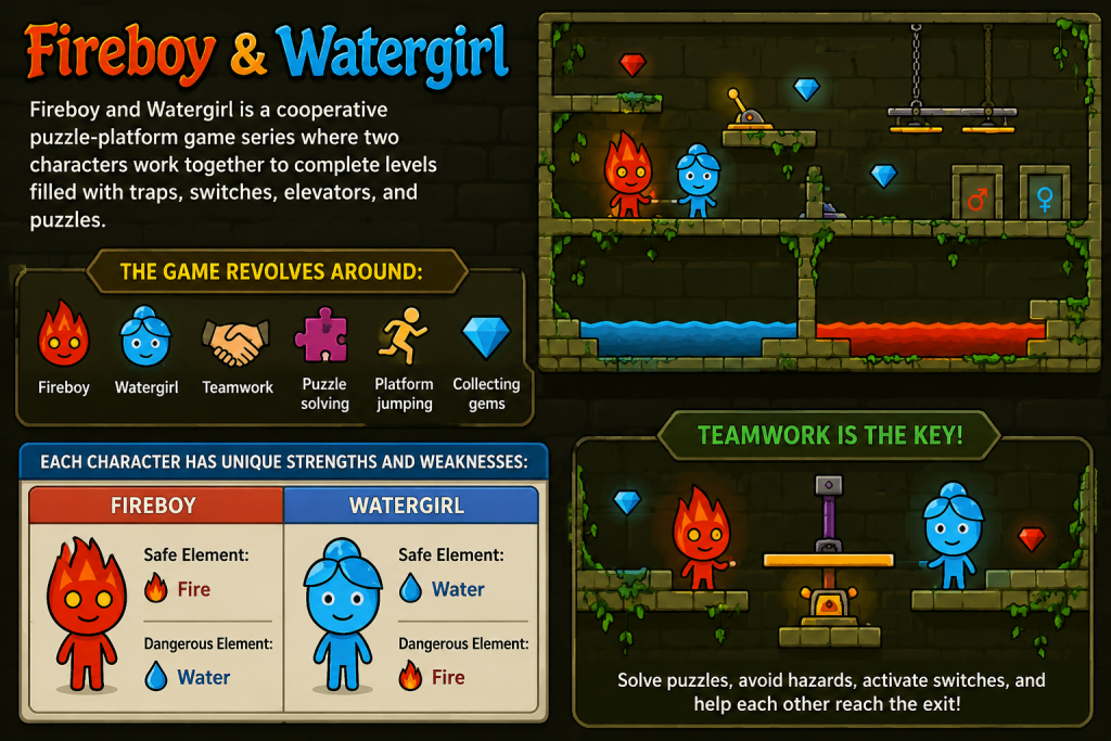 What Are Fireboy and Watergirl Games?