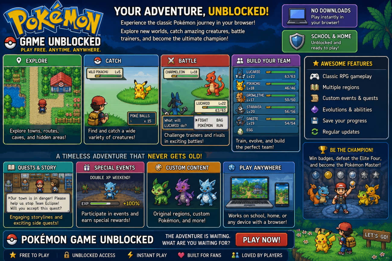 pokemon game unblocked