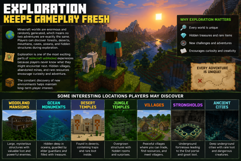 Exploration Keeps Gameplay Fresh