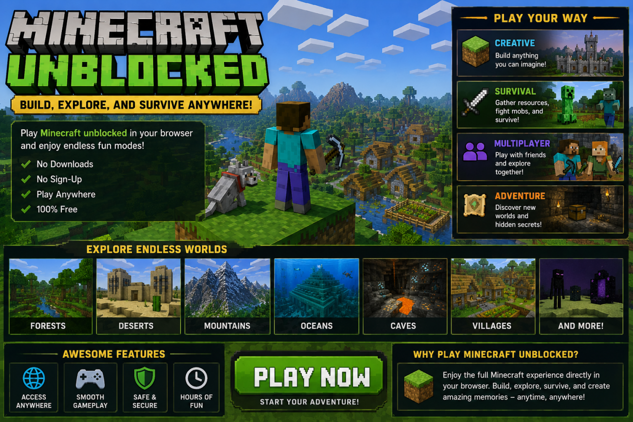 minecraft unblocked