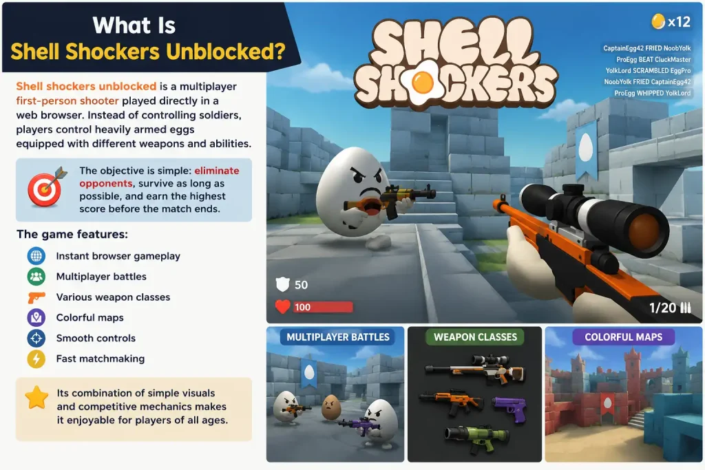 What Is Shell Shockers Unblocked?
