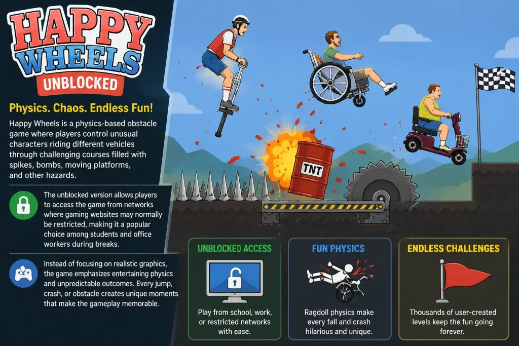 What Is Happy Wheels Unblocked?