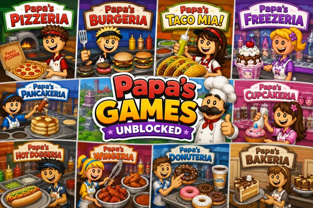 Most Popular Papas Games Unblocked