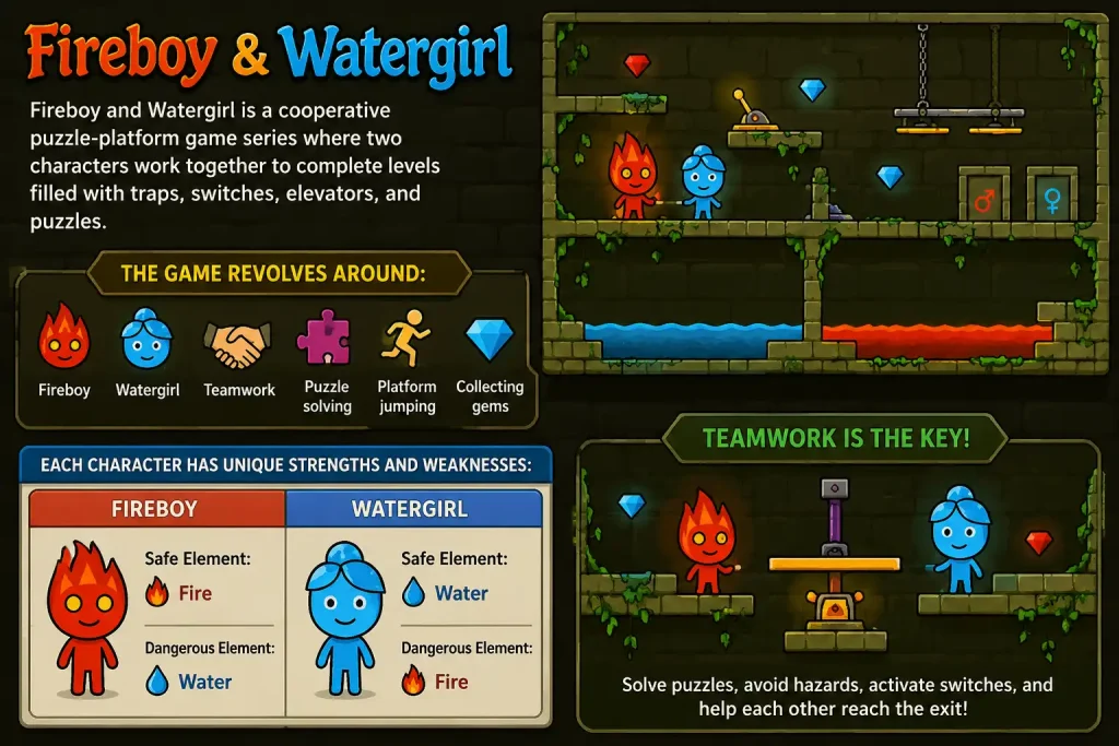 What Are Fireboy and Watergirl Games?