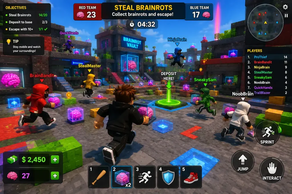 steal a brainrot unblocked