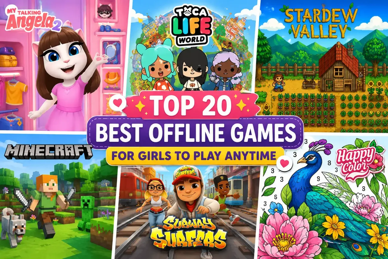 offline games for girls