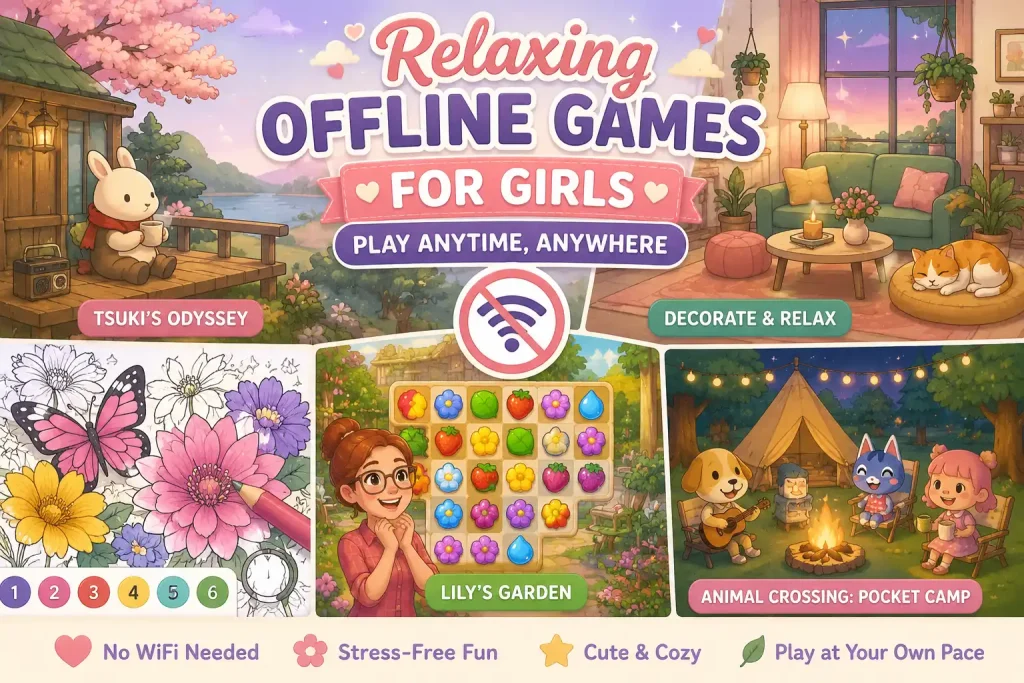 offline games for girls